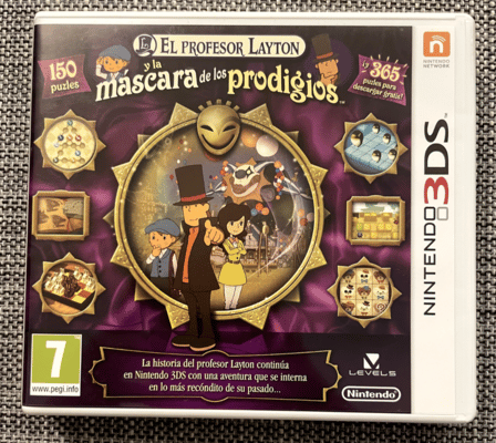 Professor Layton and the Miracle Mask Nintendo 3DS