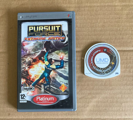 Pursuit Force Extreme Justice PSP