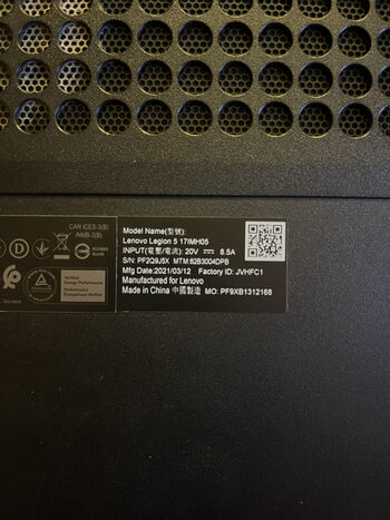 Lenovo Legion i5 10300H GTX 1650 1,4tb for sale