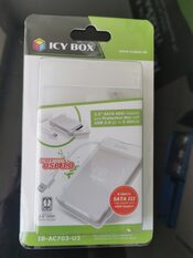 ICY BOX IB-AC703-U3 adapteris 2.5" SATA kietajam diskui, USB 3.0, baltas