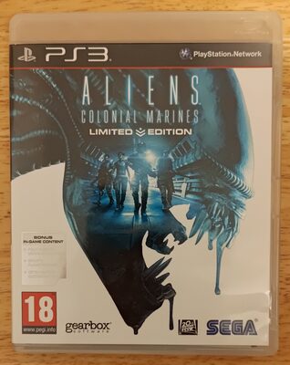 Aliens Colonial Marines Limited Edition PlayStation 3