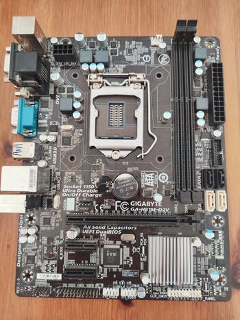 Gigabyte GA-H81M-D2V Intel H81 Micro ATX DDR3 LGA1150 1 x PCI-E x16 Slots Motherboard