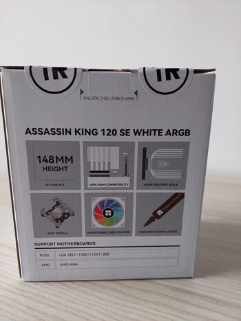 Buy Naujas/Neišpakuotas Baltas Thermalright Assassin King 120 SE WHITE Argb