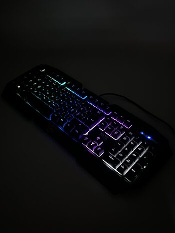 NOX Gaming BANE LED Gaming Šviečianti Klaviatūra