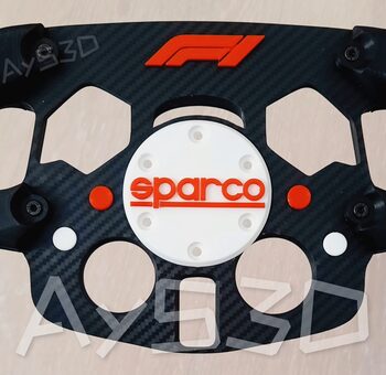 Redeem MOD F1 Formula 1 SPARCO para Volante Logitech G29 y G923 de Ps PlayStation y PC