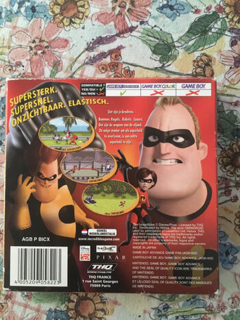 The Incredibles Game Boy Advance