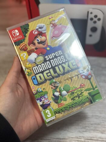 NUEVOS SIN ESTRENAR!! Nintendo Switch OLED + Mario bros u deluxe