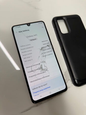 Samsung Galaxy A41 Prism Crush Black
