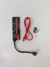 Buy Riser PCI Express Adapter PCE164P-N09 V011-PRO for Bitcoin mining juoda-raudona