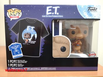 Funko Pop Pack Camiseta Funko E.T. With Reeses talla L large 10c