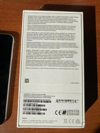 Redeem Apple iPhone SE 64GB White (2020)