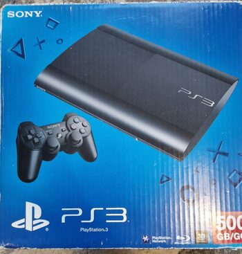 Buy Sony playstation 3 super slim +3 žaidimai, 2 pulteliai