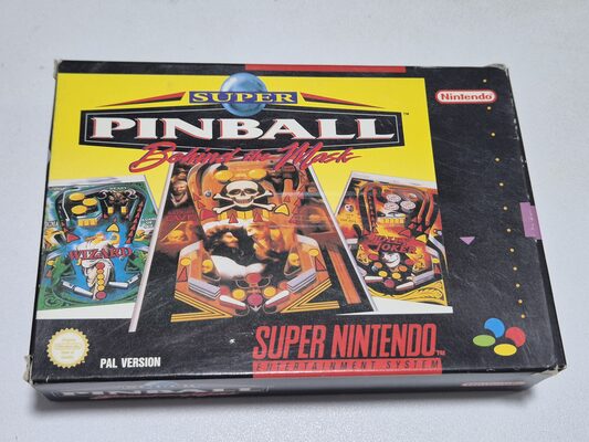 Super Pinball: Behind the Mask SNES