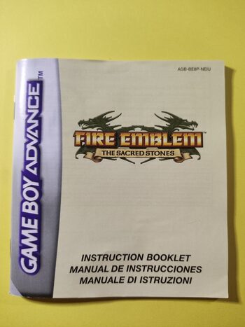 Fire Emblem: The Sacred Stones Game Boy Advance