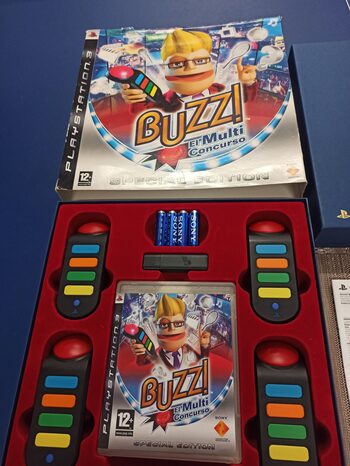 Mandos Buzz inalámbricos ps3 y juego buzz