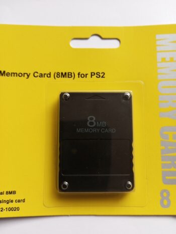 Playstation 2 memory card ps2 atminties kortele 