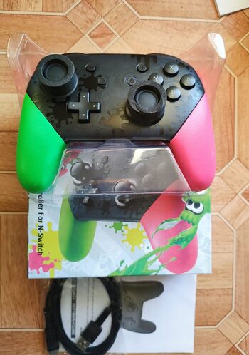 comprar-mando-nintendo-switch-pro-vibracion-vibracion-verde-y-rojo