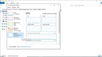 GTX 950 *SIN CHAPA DELANTERA* 