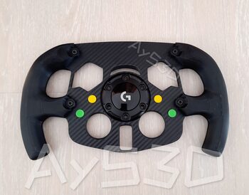 Redeem MOD F1 Formula 1 para Logitech G29 y G923 de Ps PlayStation Verde lima/Amarillo