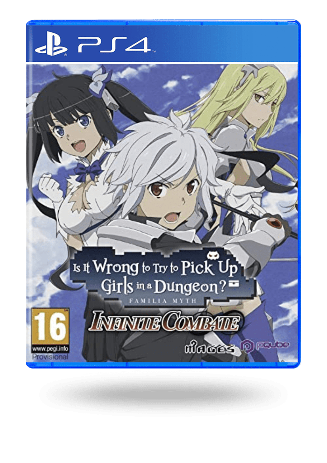 Buy Is It Wrong to Try to Pick Up Girls in a Dungeon? Familia Myth Infinite  Combate PS4 CD! Cheap game price | ENEBA