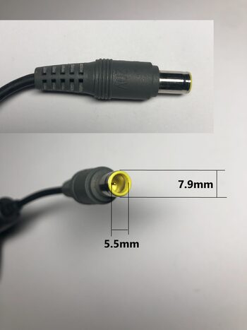 Lenovo adlx65nct3a 65W 20V 3.25A 7.9mm x 5.5mm Genuine Power Adapter Charger