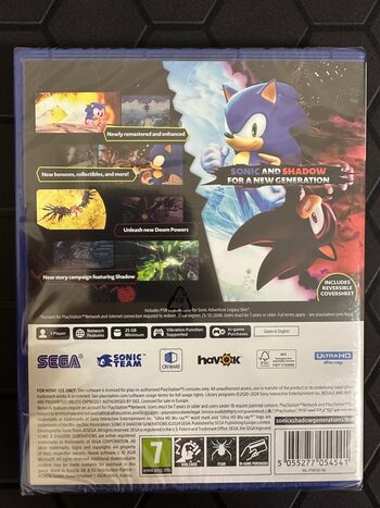 Sonic X Shadow Generations PlayStation 5