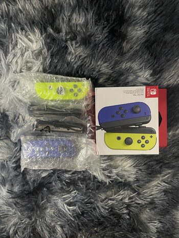 JoyCons Originales Nintendo Switch Azul Amarillo Nuevos 