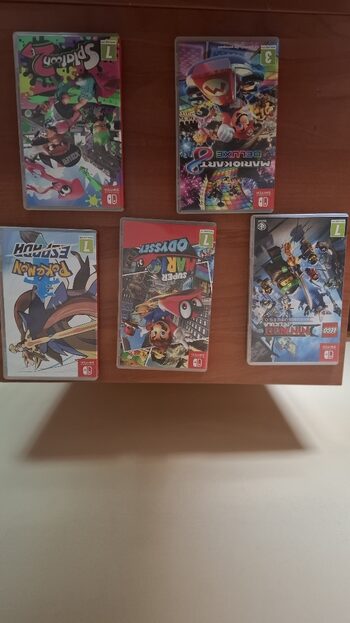 Nintendo switch como nueva+juegos