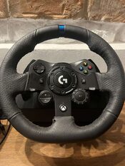 Logitech G923 + (BEGIU SVIRTIS IR PEDALAI) COMPATIBLE WITH PC, PS4, PS5 for sale