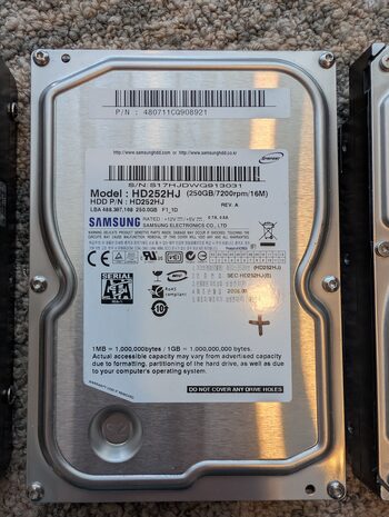 Samsung Spinpoint F1 DT 250 GB HDD Storage