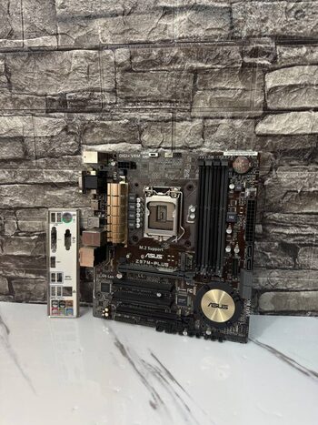 Asus Z97M-PLUS Intel Z97 Micro ATX DDR3 LGA1150 2 x PCI-E x16 Slots Motherboard