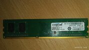 Crucial 2GB DDR3, 240-pin DIMM, 1600 MHz | CT25664BA160BJ.M4FED