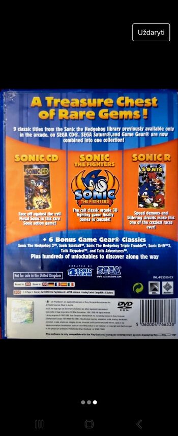 Buy Sonic Gems Collection PlayStation 2