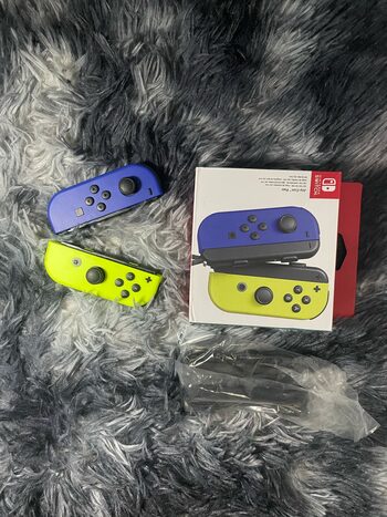 Buy JoyCons Originales Nintendo Switch Azul Amarillo Nuevos 