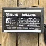 KOLINK CORES 700W 700W 4x8 gpu pcie 8 pin PSU maitinimo blokas PC Power supply