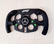 Get MOD F1 Formula 1 MERCEDES para Volante Logitech G29 y G923 de Ps PlayStation PC