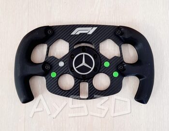 MOD F1 Formula 1 MERCEDES para Volante Logitech G29 y G923 de Ps PlayStation PC