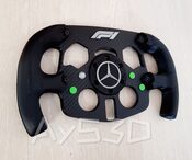 MOD F1 Formula 1 MERCEDES para Volante Logitech G29 y G923 de Ps PlayStation PC