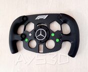 MOD F1 Formula 1 MERCEDES para Volante Logitech G29 y G923 de Ps PlayStation PC