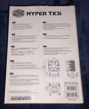 Buy 1x Disipador Cooler Master Tx3i (Completo)