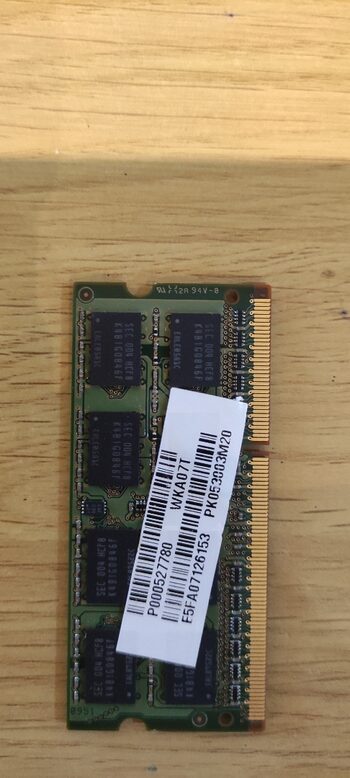 Crucial 2 GB (1 x 2 GB) DDR3-1333 Green Laptop RAM for sale