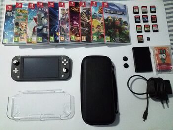 Lote Nintendo Switch + Juegos + Extras