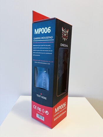 Onikuma MP005 Black RGB mouse pad (RGB pelės kilimėlis)