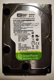 Western Digital AV-GP 2 TB HDD Storage