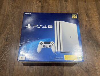 PlayStation 4 Pro, White, 1TB/7216B/4 žaidimai/Labai geros bukles