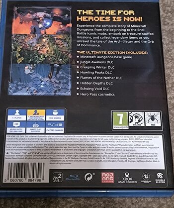 Minecraft: Dungeons Ultimate Edition PlayStation 4 for sale