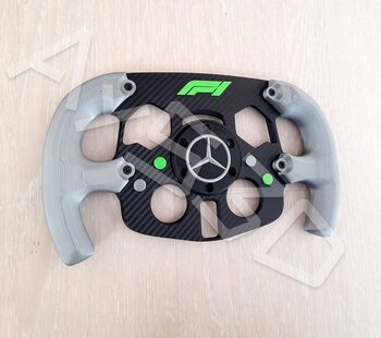 MOD F1 Fórmula 1 MERCEDES para Volante Logitech G29 y G923 de PS PlayStation 