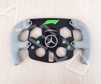 MOD F1 Fórmula 1 MERCEDES para Volante Logitech G29 y G923 de PS PlayStation 