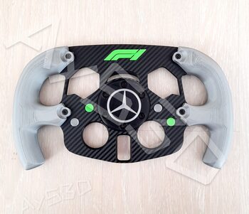 MOD F1 Fórmula 1 MERCEDES para Volante Logitech G29 y G923 de PS PlayStation 