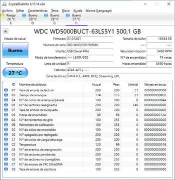 Western Digital AV-25 500 GB HDD Storage for sale